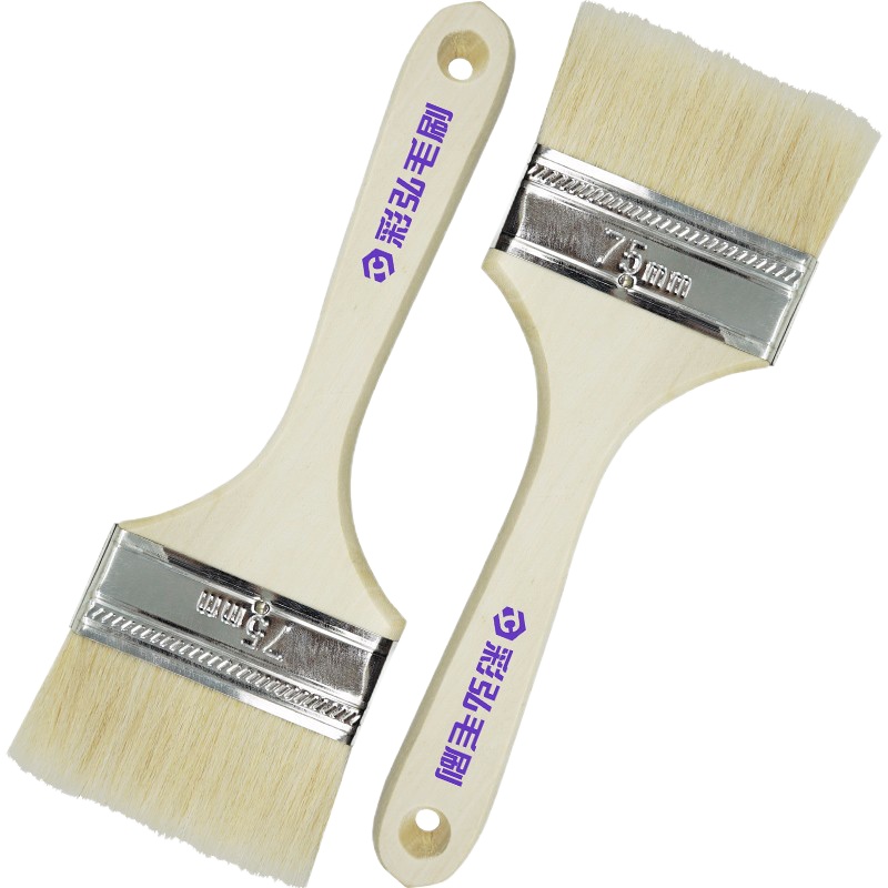 小刷 优质小羊毛刷子 乳胶漆内墙面漆 涂料油漆刷子G163