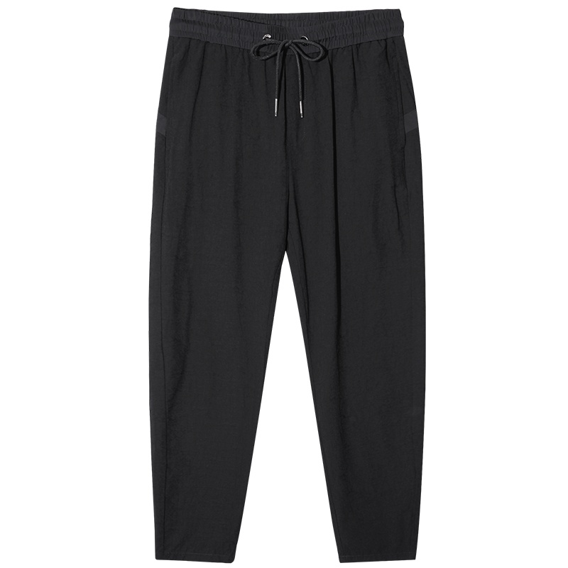 AXX702350A拓路者夏季轻薄九分裤男修身小脚百搭弹力休闲跑步运动透气男裤潮