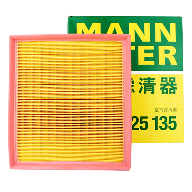 曼牌(MANN)空气滤C25135适配07-10款名爵MG7 1.8T/1.8L/2.5L