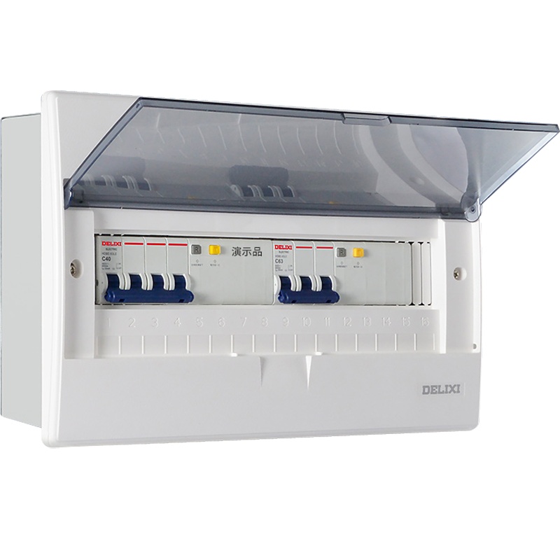 德力西配电箱强电箱 家用配电柜空气开关盒子断路器漏保暗装电箱