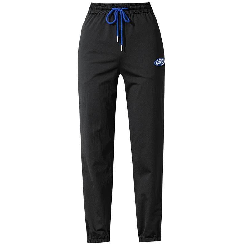 蓝旗防蚊虫薄荷醇速干女2021新款夏季运动裤卫裤