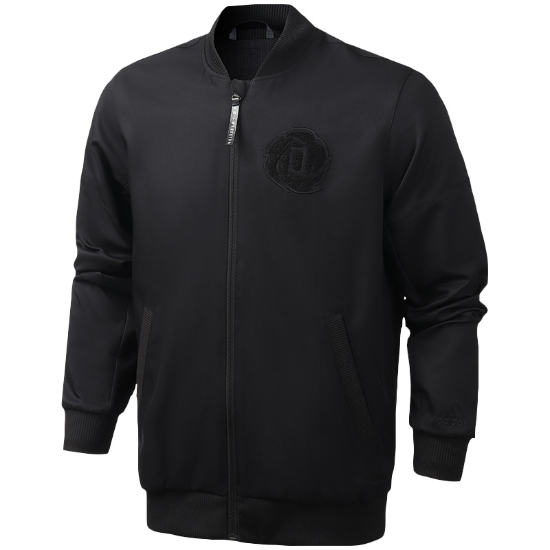 【自营】阿迪达斯男服夹克外套罗斯立领篮球休闲运动服DZ0582