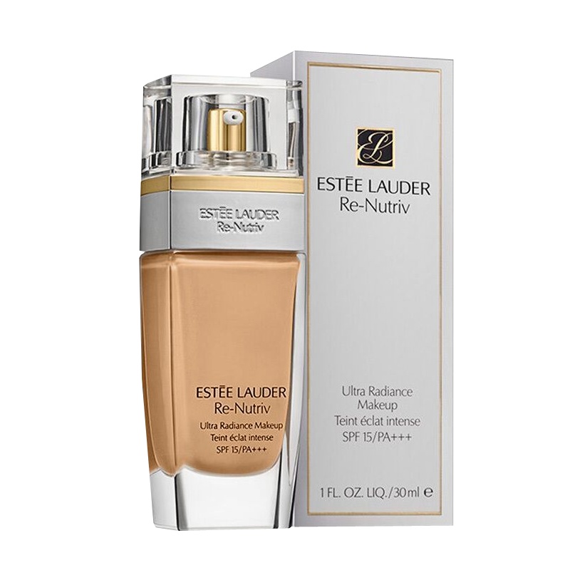 Estee Lauder雅诗兰黛白金粉底液30ml 19#1C0白暂肤色 白金级养肤粉底 光感细腻 服帖遮瑕