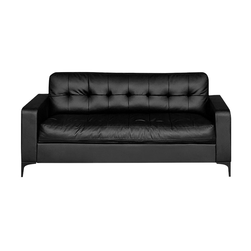 钜晟 现代简约 办公沙发 商务接待西皮三人位沙发 JS-007