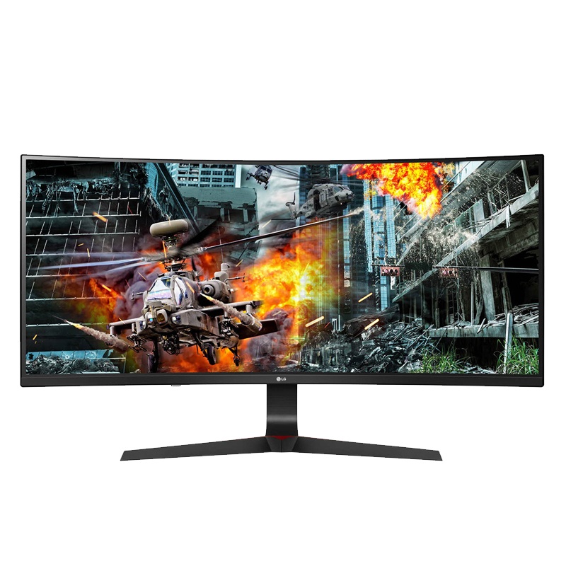 LG 34GL750 34英寸曲面21:9 超宽屏 兼容G-Sync®144Hz刷新率1MS电竞游戏IPS屏液晶电脑显示器可升降支架