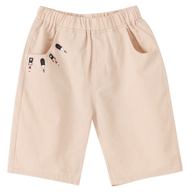 铅笔俱乐部童装2020夏装新款男童薄款中裤中大童短裤儿童裤子潮
