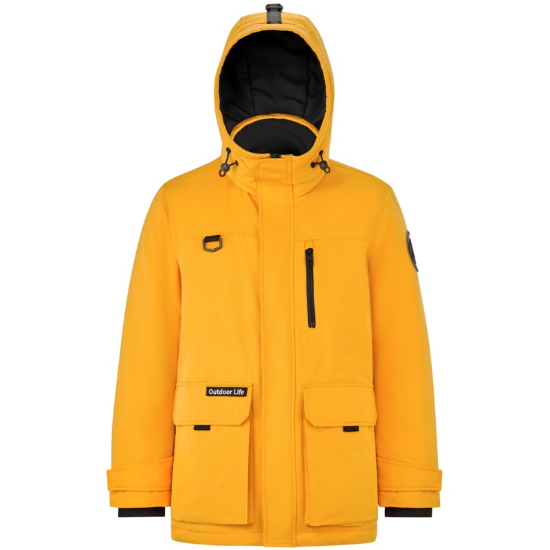 波司登极寒羽绒服2021新款男户外迷彩酷感连帽加高领防风保暖外套