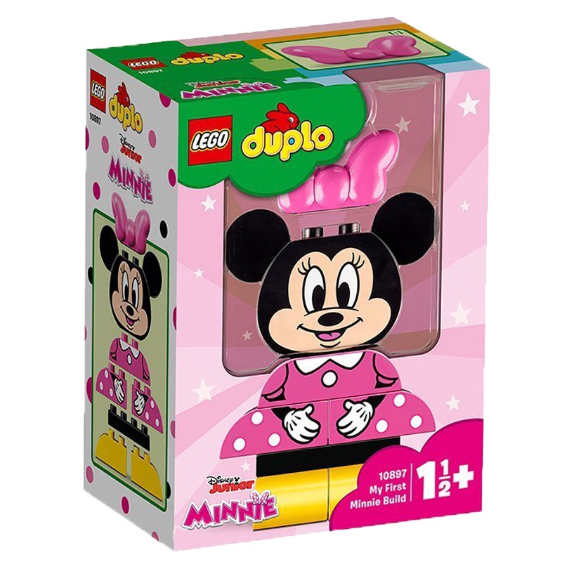 LEGO 乐高 DUPLO得宝系列 我的拼搭米妮 塑料玩具 1.5岁+ 10897