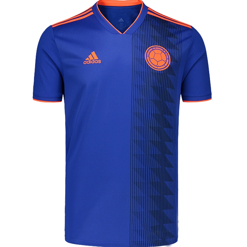 ADIDAS阿迪达斯新款夏季男子哥伦比亚客场比赛T恤短袖CW1562