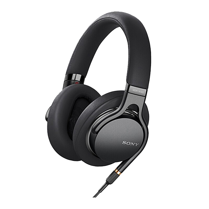 索尼(SONY)MDR-1AM2 Hi-Res高解析度立体声耳机 黑色