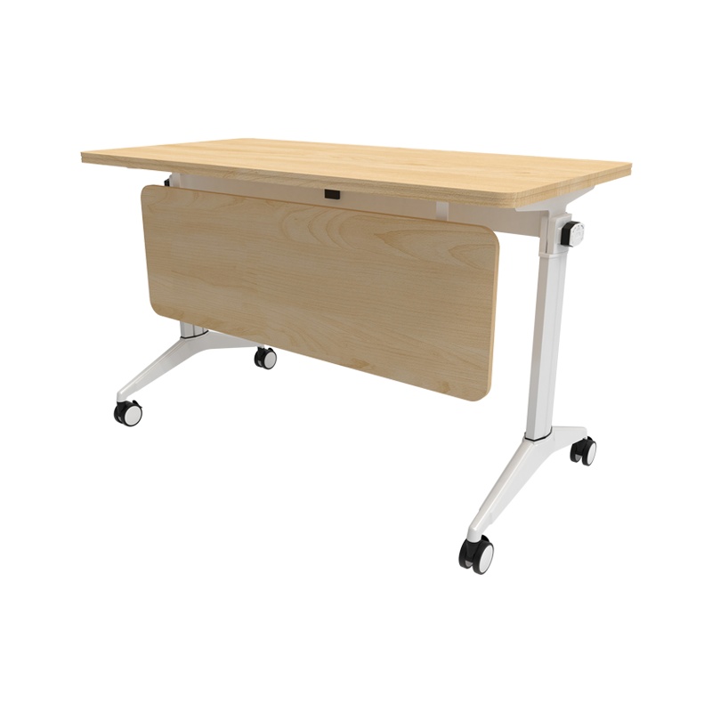 科朔 折叠桌条桌长条会议桌翻版桌会议桌1800W*400D*750H FT-12818