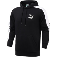 【自营】PUMA彪马男装T7运动服连帽休闲套头衫针织卫衣595918