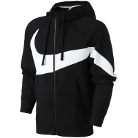 NIKE耐克男装外套经典撞色拼接连帽开衫针织运动服AR3085