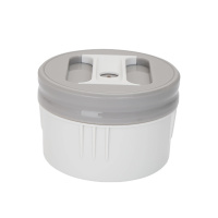 德铂(Debo)米尔娜真空保温饭盒提锅黑色餐饮不锈钢防烫隔热DEP-718 单个装