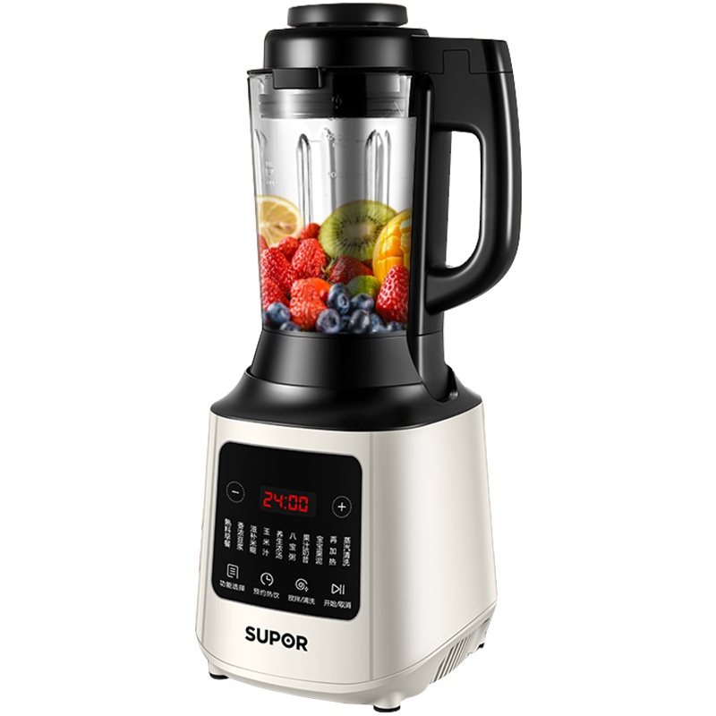 苏泊尔(SUPOR)破壁料理机SP330 智能预约家用1.2L/升冷热双打多功能榨汁养生辅食豆浆机搅拌机高速破壁