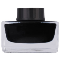 deli办公文具墨水 染料墨水 非碳素黑色墨水瓶装60ML 一瓶装