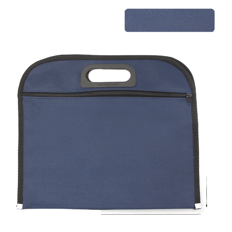 齐心(Comix) A1669会议专用织布袋 会议包 A4双袋 颜色随机 15个装