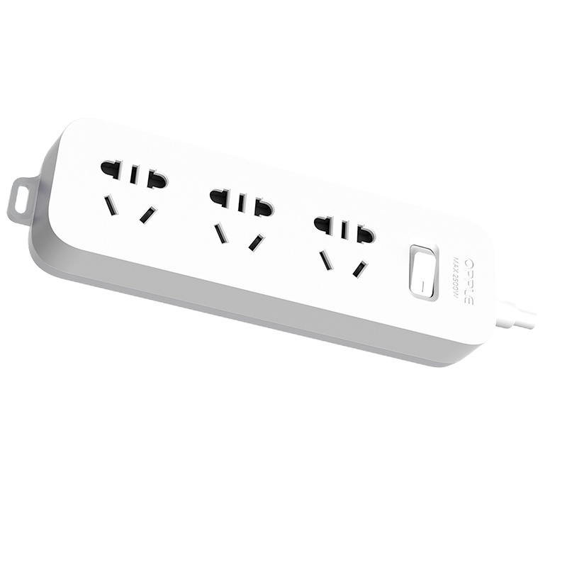 欧普照明(OPPLE) 3个五孔-1.8M 儿童保护门插线板插排排插接线板 S03-2301单只装