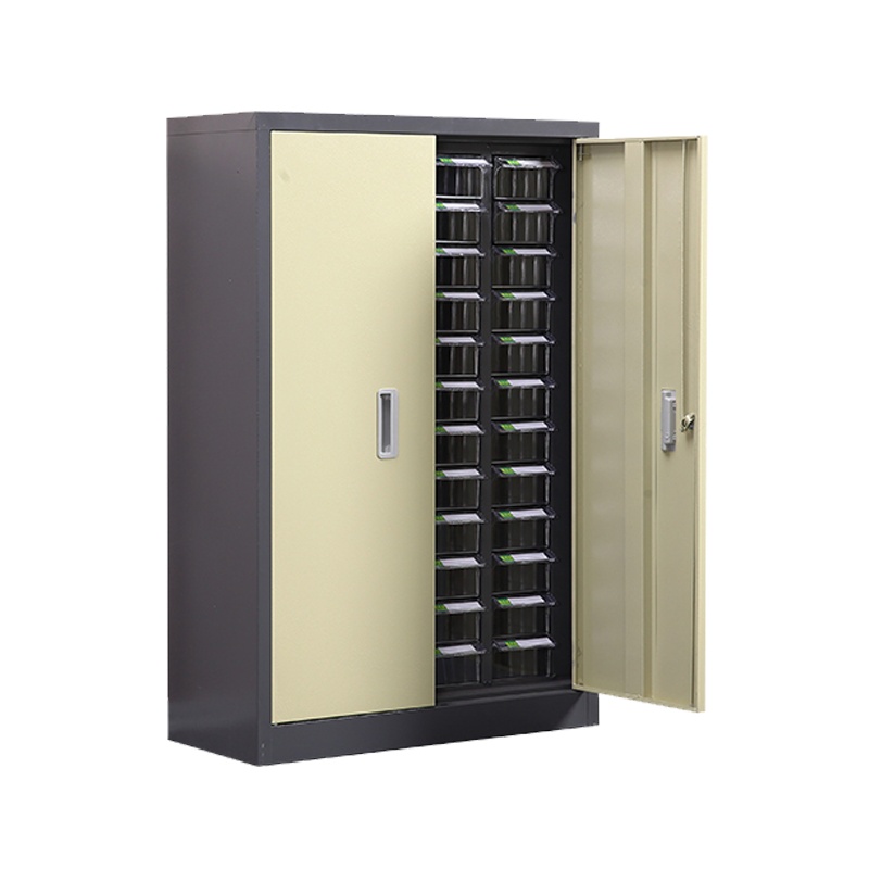 臻远零件柜抽屉式工具柜 48抽透明带门中号