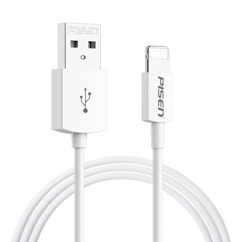 品胜苹果数据线1.5米加长(2件装)2.4A快充iPhone14Plus/11pro/Xs手机充电线车载13/12连接线