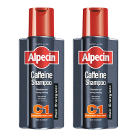 欧倍青(alpecin)洗发水C1德国进口 女士防脱发固发生发洗头膏 无硅油丰盈蓬松 控油清爽洗发露男士 两瓶装