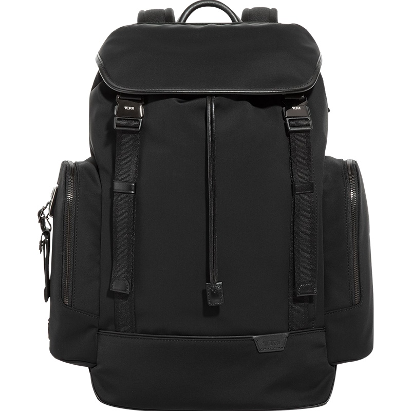 TUMI途明 HARRISON系列 帆布背包内置USB端口男士双肩包06602025D-黑色
