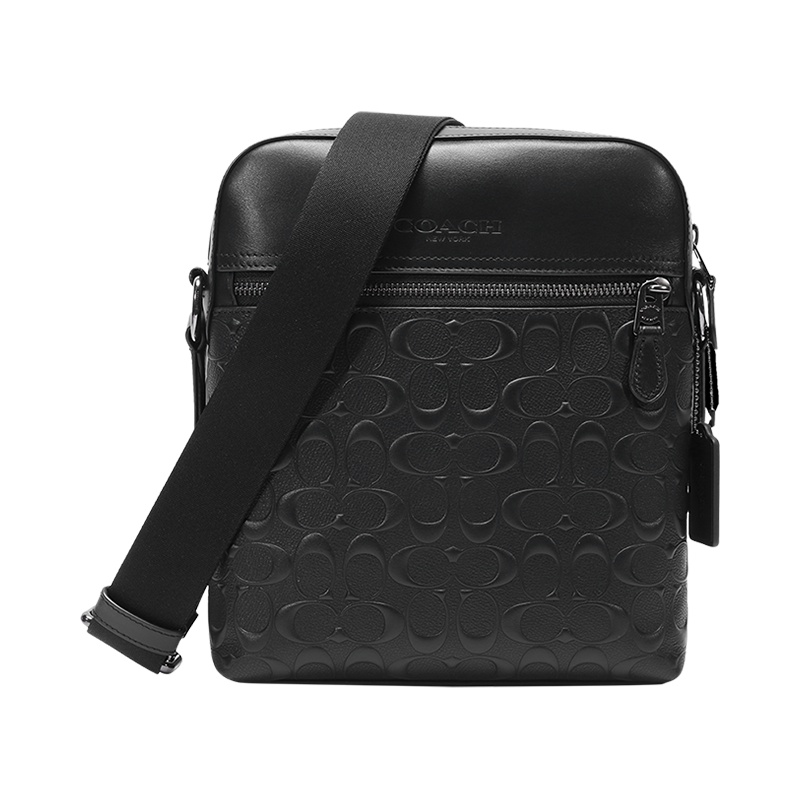 [品牌直供] COACH 蔻驰 男士牛皮HOUSTON单肩斜挎包4009