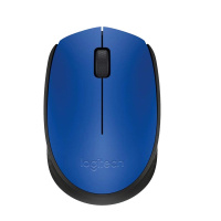 罗技(Logitech)M170蓝色无线鼠标+鼠标垫