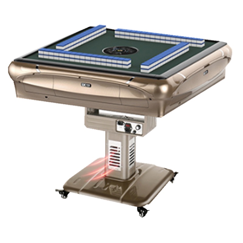 周鼎皖活动中心麻将桌棋牌桌餐桌两用桌(风暖一体折叠款)