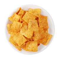 临汉门手工锅巴网红零食小吃襄阳特产膨化食品麻辣味208g+五香味208g组合口味
