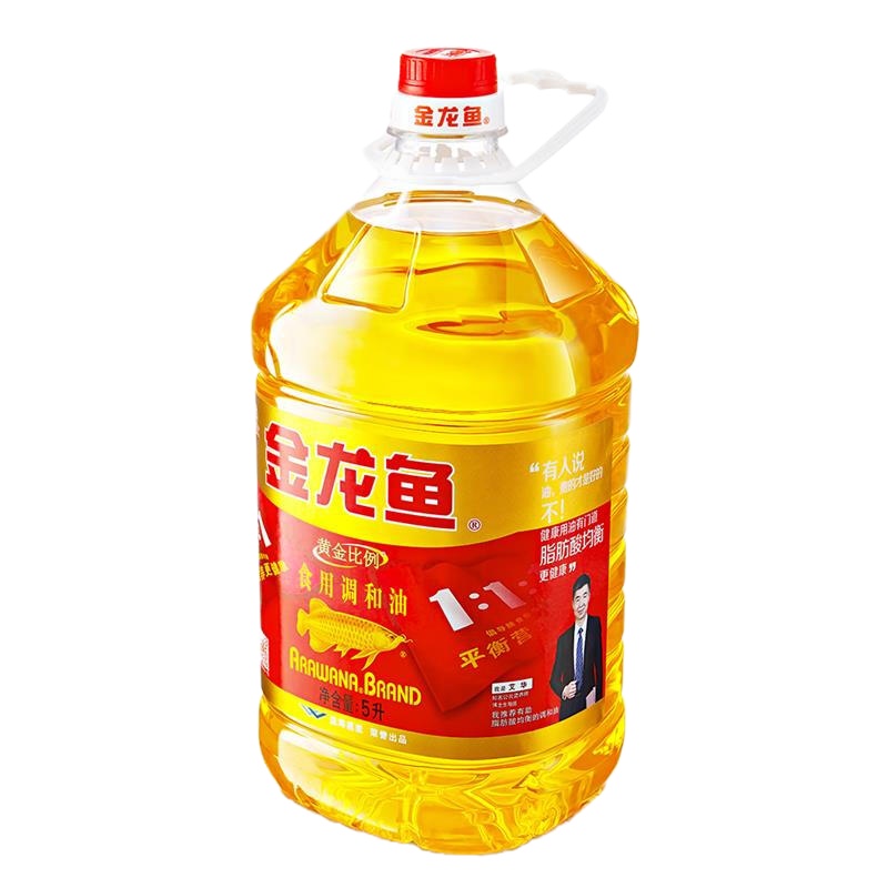 金龙鱼黄金调和油5L食用油