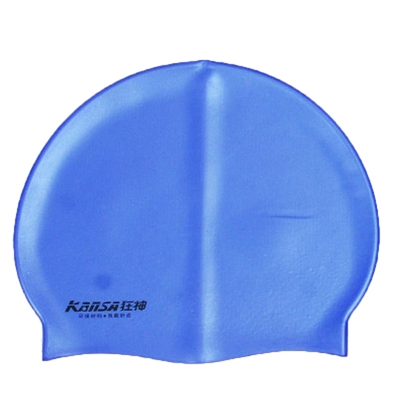 狂神成人泳帽硅胶混色游泳通用防水帽