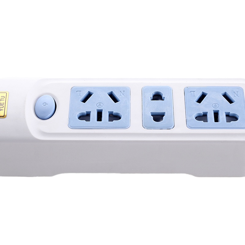悦兔 电源插座 接线板插排插线板 2500W经典3插位 5米线 16A大三孔