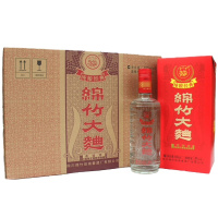 剑南春 绵竹大曲 红盒 醇和经典 52度500ml*6 整箱装 浓香型白酒