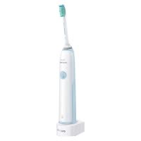 飞利浦(Philips)电动牙刷成人声波震动式;男女充电式清洁牙刷23000转/分钟 一键洁齿HX3216/01蓝色