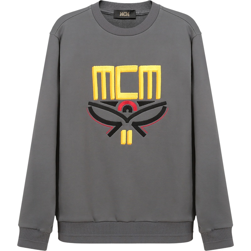 MCM 奢侈品 男士 棉质圆领长袖卫衣运动衫 MHABSMM04