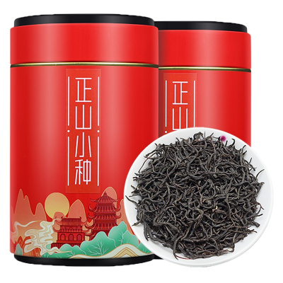 痴福 新茶正山小种茶叶一级红茶浓香型茶叶礼罐装250g