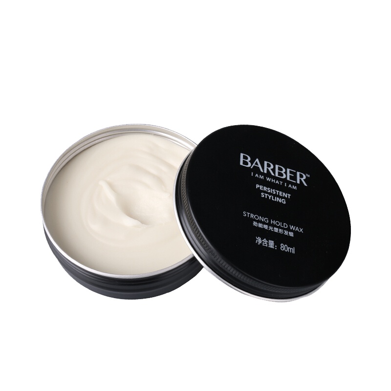 理发师BARBER发蜡男士哑光发蜡持久定型自然蓬松头发造型啫喱膏80g