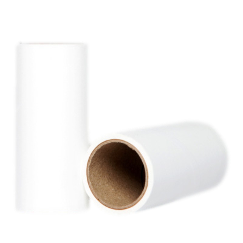 家居可撕式滚筒粘毛器粘尘纸10cm纸芯