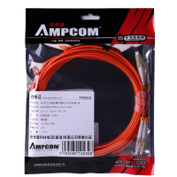 自营 新品 安普康(AMPCOM)AMDMMUPC50/125LCLC3M 多模双芯LC(UPC)-LC(UPC)光纤跳