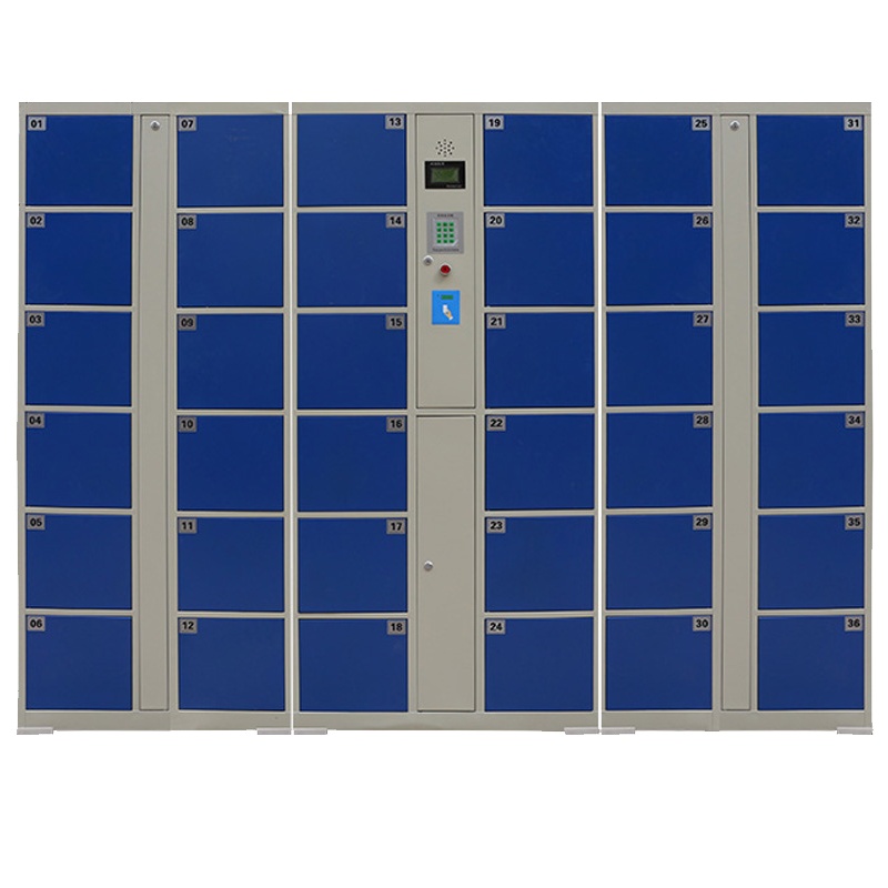 瑞丰杰-36门商场超市单位电子红外条码存包柜寄存柜储物柜条码型RJ-G31