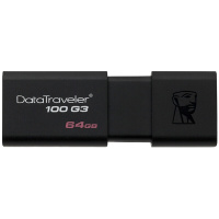 金士顿(Kingston)64GB USB3.0 U盘DT100G3 滑盖设计 时尚便利