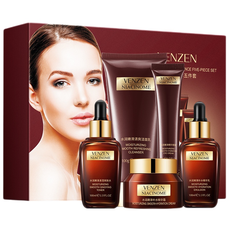 梵贞燕窝赋弹嫩颜六件套 深层清洁补水保湿 护肤套装