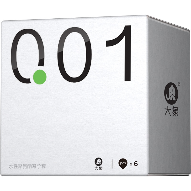 大象避孕套超薄001情趣持久玻尿酸女生小颗粒正品旗舰店安全套 22只装