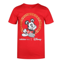 阿迪达斯（ADIDAS）男款米奇圆领休闲运动短袖T恤GE7781