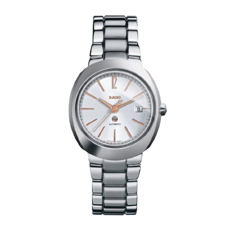 雷达(RADO)瑞士手表晶萃系列时尚休闲简约商务自动机械女士手表R15514113