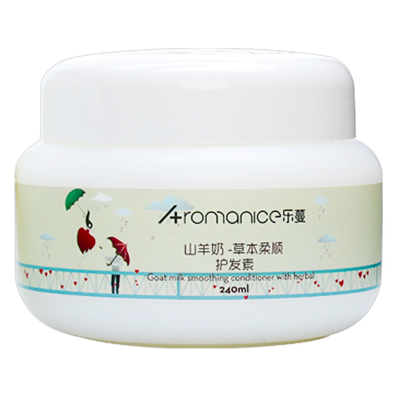 乐蔓 山羊乳 草本柔顺护发素240ml