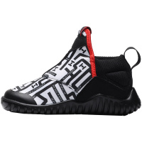 adidas童鞋男婴童休闲鞋海马鞋宝宝鞋休闲运动鞋AH2579 AH2579白色+黑色+深灰