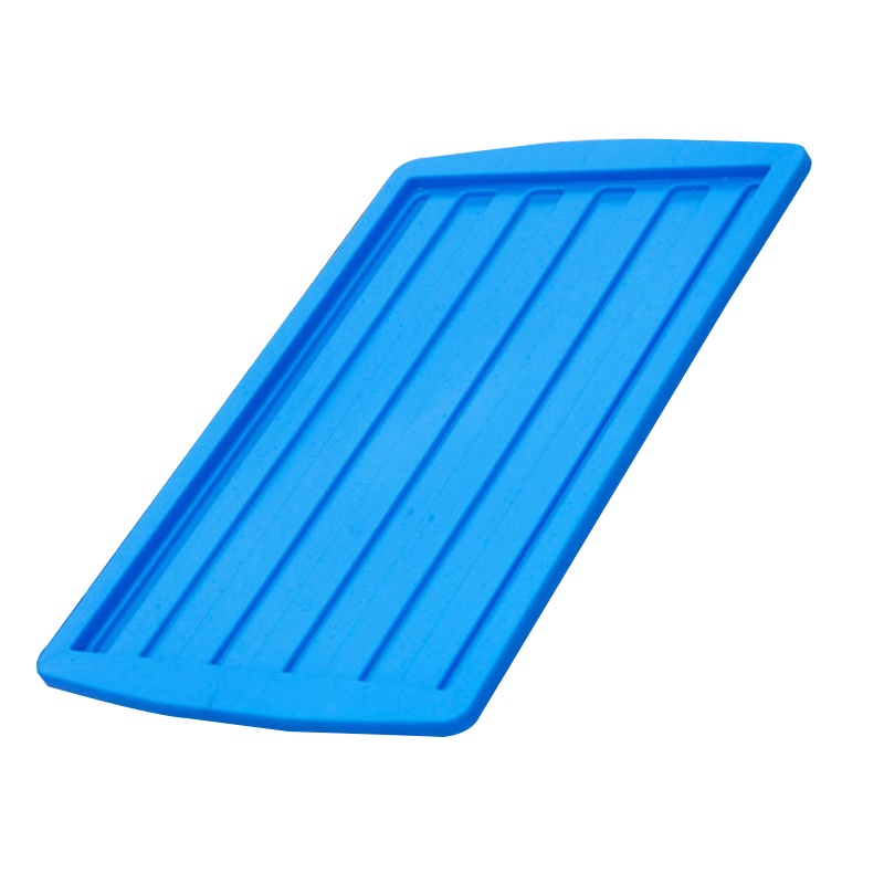 海斯迪克 gnjz-316 大号物流周转箱 塑料长方形储物料整理胶框 超大型箱 575箱盖-蓝