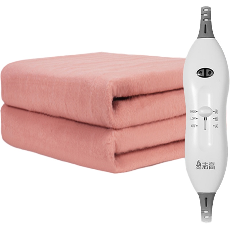 志高电热毯双人安全双控调温三人家用单人无学生宿舍女电褥子